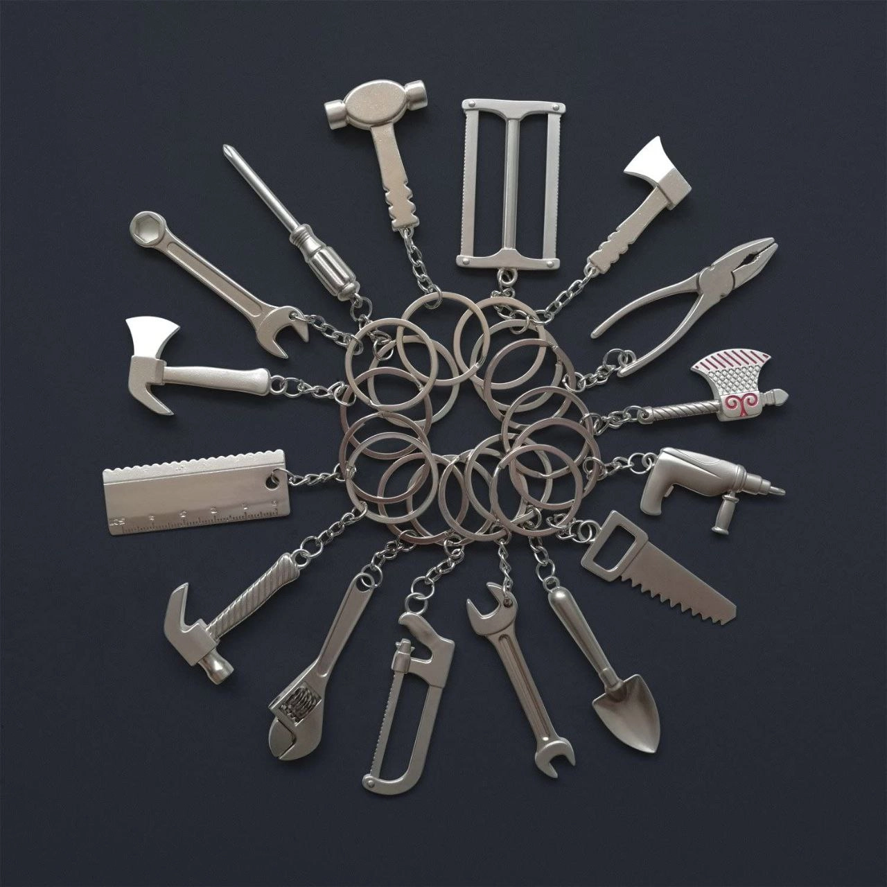 دسته کلید طرح ابزار 12 عددی