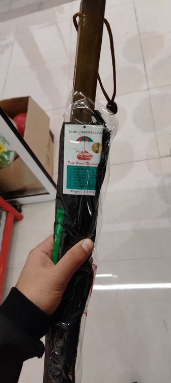 چتر تانک 24 فنر مشکی وارداتی