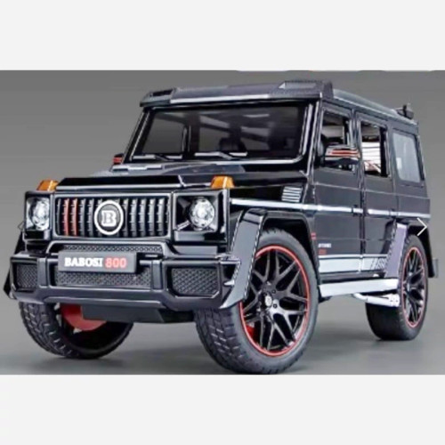 اسباب بازی ماکت فلزی بنز جی کلاس باراباس مشکی