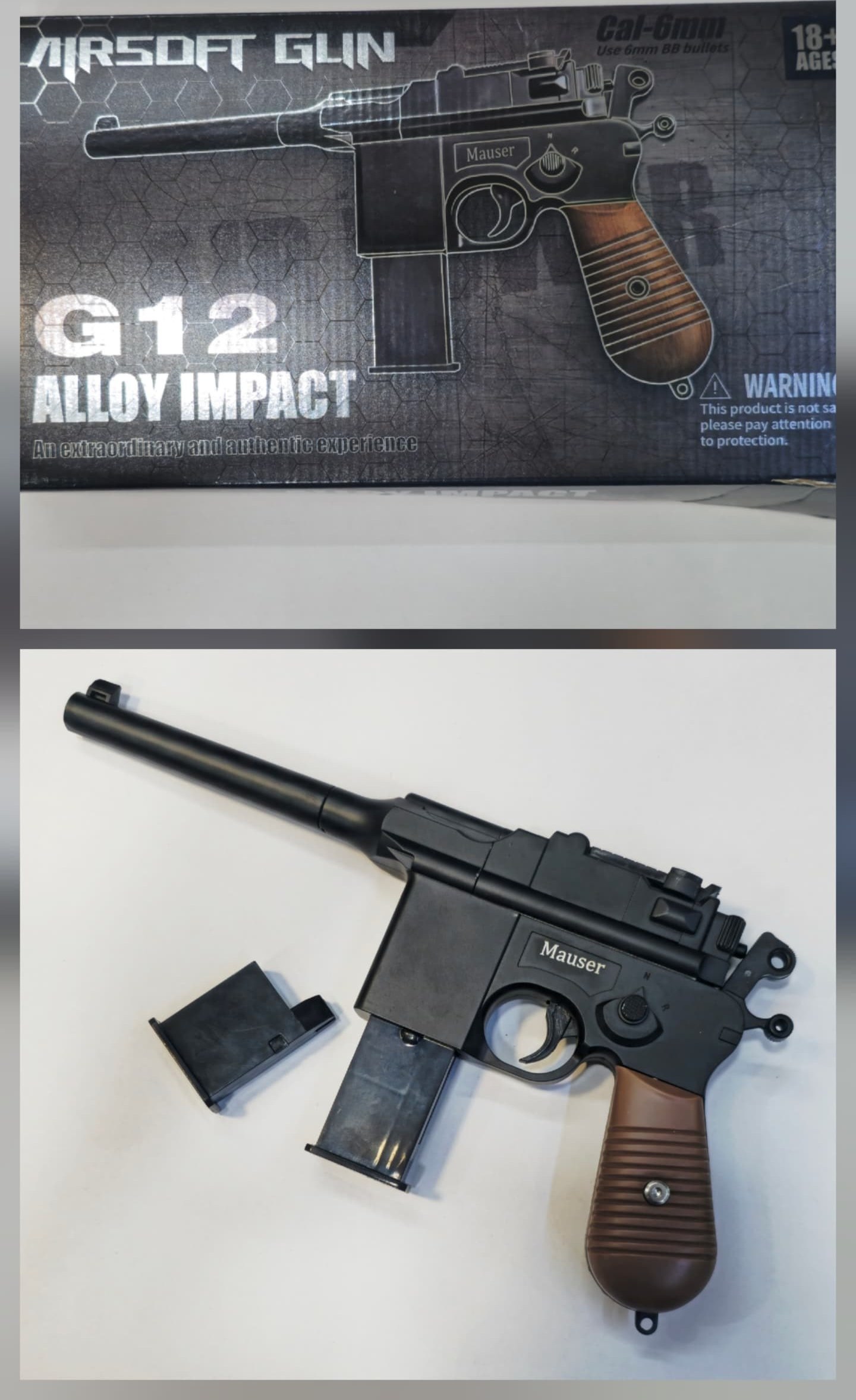 کلت فلزی ساچمه ای مدل G12