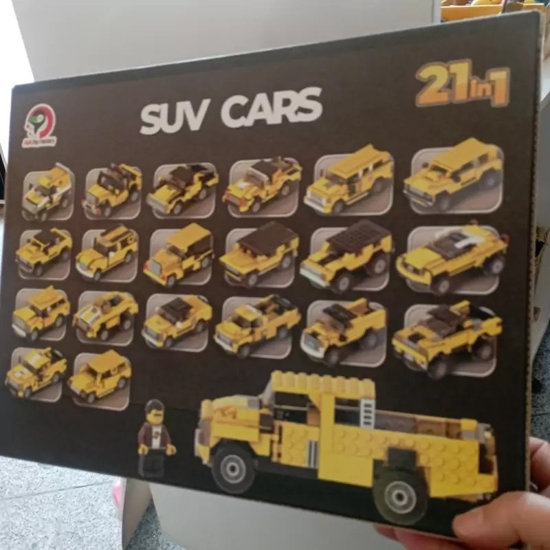 لگو 21 مدل ماشین شاسی بلند و پیکاپ 304 قطعه AMT