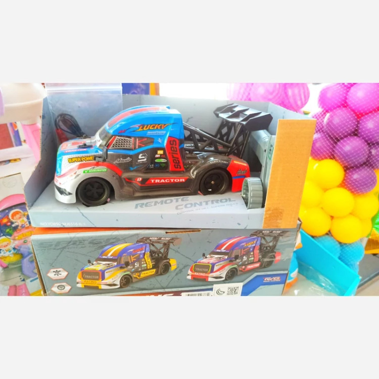 اسباب بازی کامیون سرعتی کنترل شارژی کلاسیک