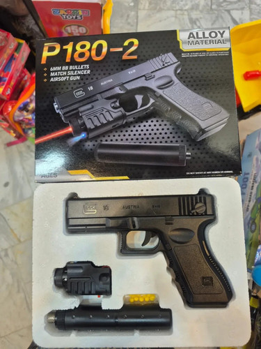 کلت ساچمه ای P180 فلزی با صدا خفه کن