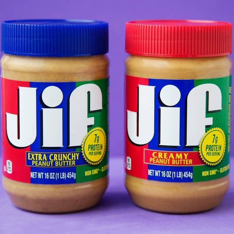 کره بادام زمینی جیف پک ۲ عددی کرانچی و کرمی