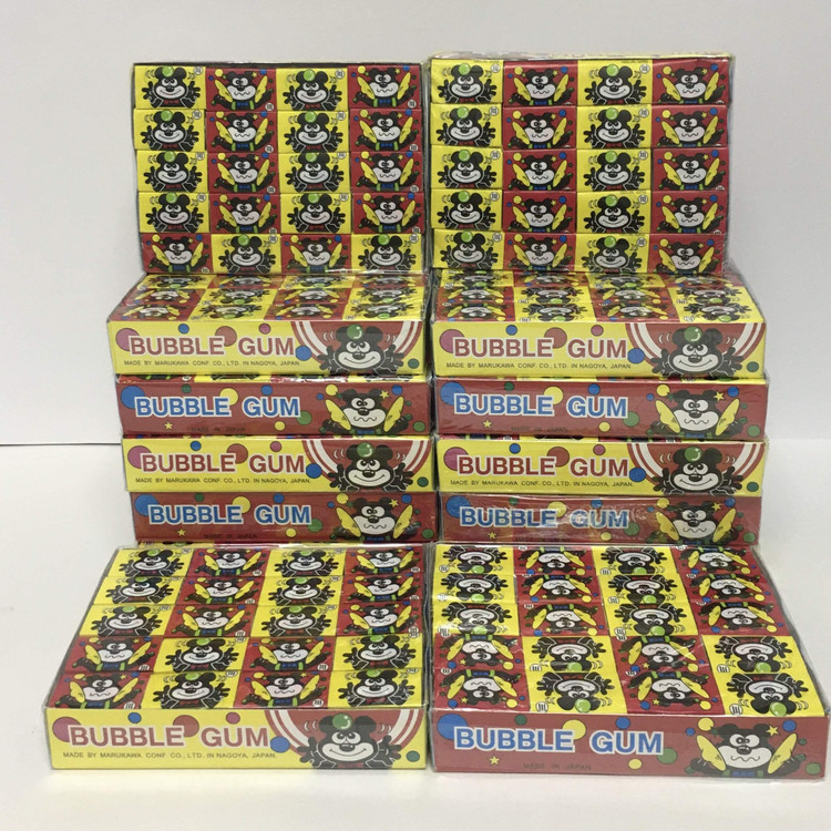 آدامس خرسی اصلی ژاپنی عمده کارتن 48 بسته 60 عددی BUBBLE GUM