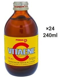 ویتامین سی 240 میلی لیتری پوکا در کارتن 24 عددی کد BF-203