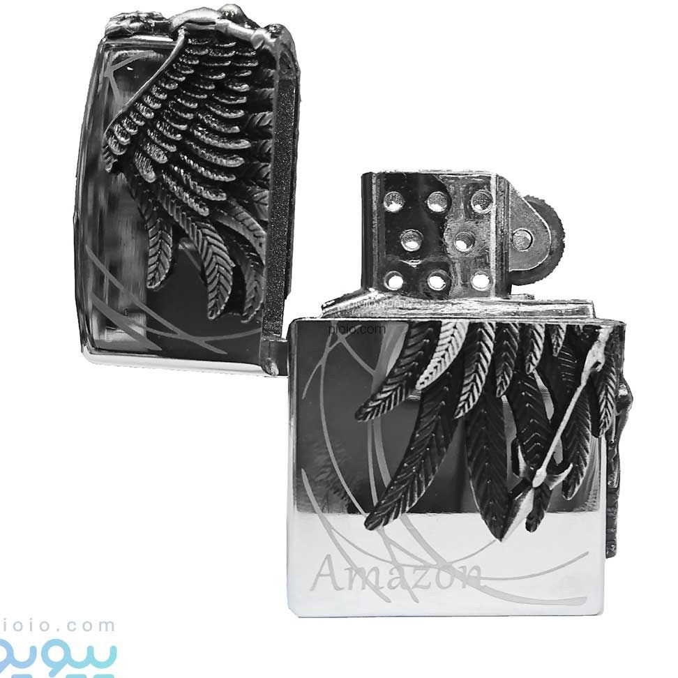 فندک گازی طرح بال فرشته وزن ۱۵۰ گرم