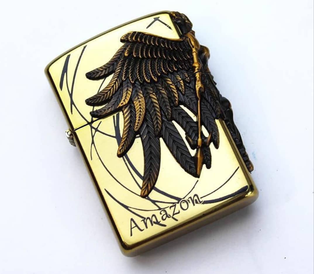 فندک گازی طرح بال فرشته وزن ۱۵۰ گرم