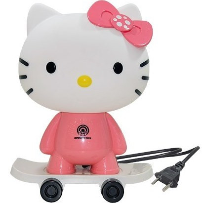 چراغ خواب کودک مدل کیتی اسکیت سوار