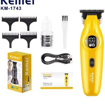 ماشین اصلاح کیمی مدل KM-1743 با تکنولوژی برش مستقیم و صفر زن