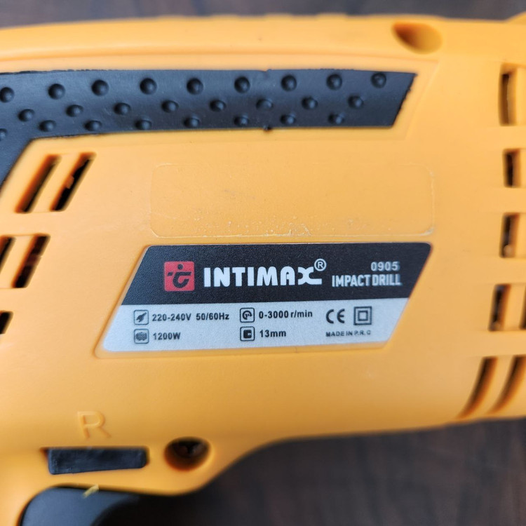 مجموعه دو عددی دریل و مینی فرز اینتیمکس مدل 0905 با منبع تغذیه برق