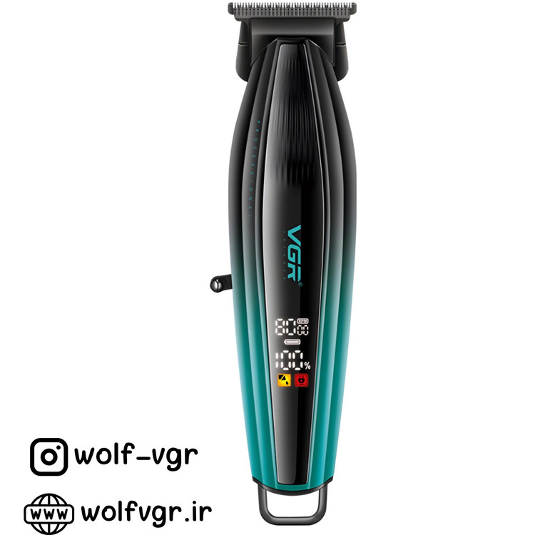 ماشین اصلاح وی جی آر مدل V-974 با تکنولوژی برش مستقیم و استیل ضد زنگ