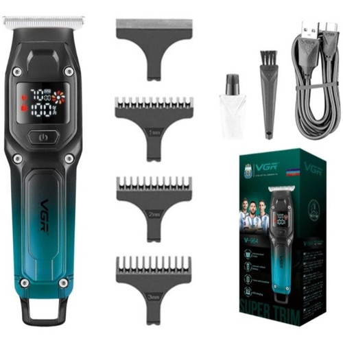 ماشین اصلاح وی جی آر مدل V-964 با تیغه کربن استیل و فناوری برش مستقیم