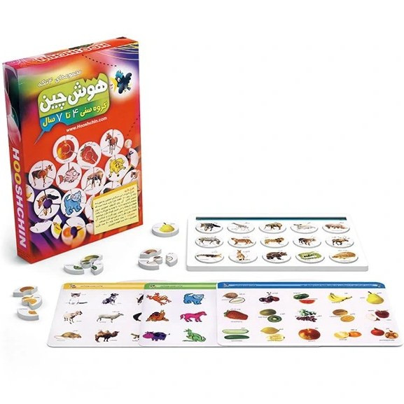 بازی آموزشی هوش چین ۴ تکه مناسب ۳ تا ۷ سال