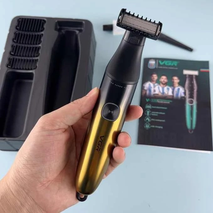 ماشین اصلاح وی جی آر مدل VGR-339 با تکنولوژی برش مستقیم ضد آب