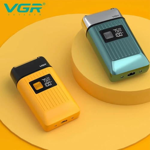 ماشین اصلاح وی جی آر مدل V-357 با تیغه تیتانیوم و ضد آب
