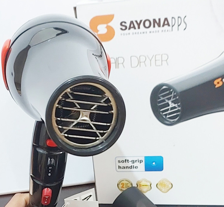سشوار سایونا مدل SY-400GOLD با باد سرد و متمرکزکننده