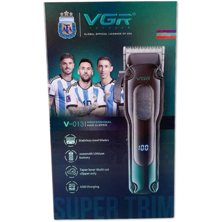 ماشین اصلاح وی جی آر مدل V-013 با برش مستقیم و استیل ضد زنگ