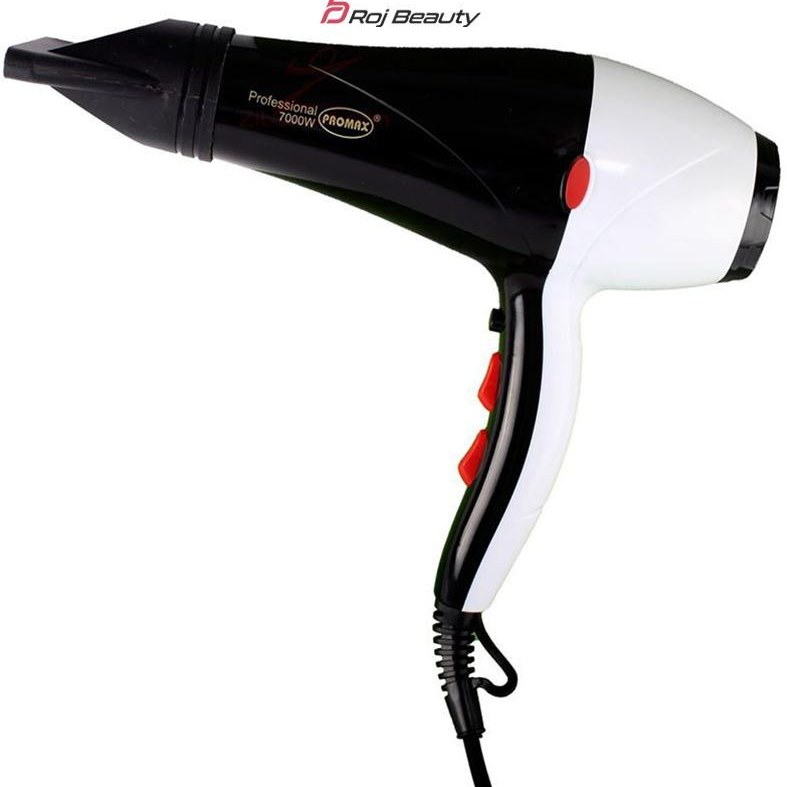 سشوار حرفه ای پروماکس مدل MX8351 با باد سرد و متمرکز کننده