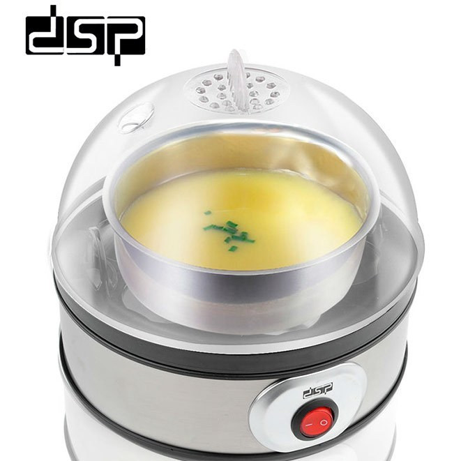 تخم مرغ پز دی اس پی مدل KA-5001 ظرفیت ۷ عدد با بدنه استیل