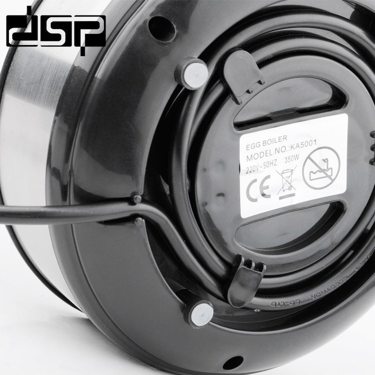 تخم مرغ پز دی اس پی مدل KA-5001 ظرفیت ۷ عدد با بدنه استیل