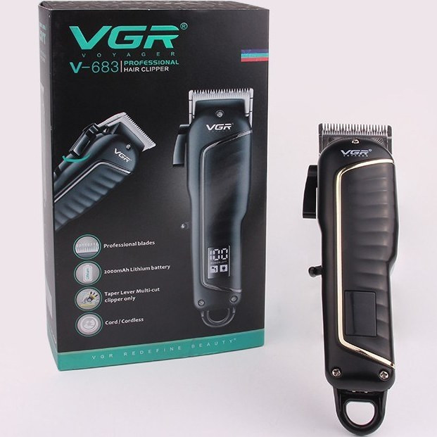 ماشین اصلاح وی جی آر مدل V-683 با تکنولوژی برش مستقیم و استیل ضد زنگ