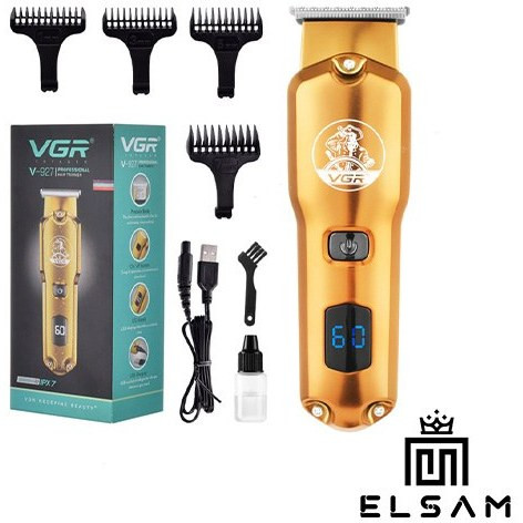 ماشین اصلاح وی جی آر مدل V-927 ضد آب با تکنولوژی برش مستقیم