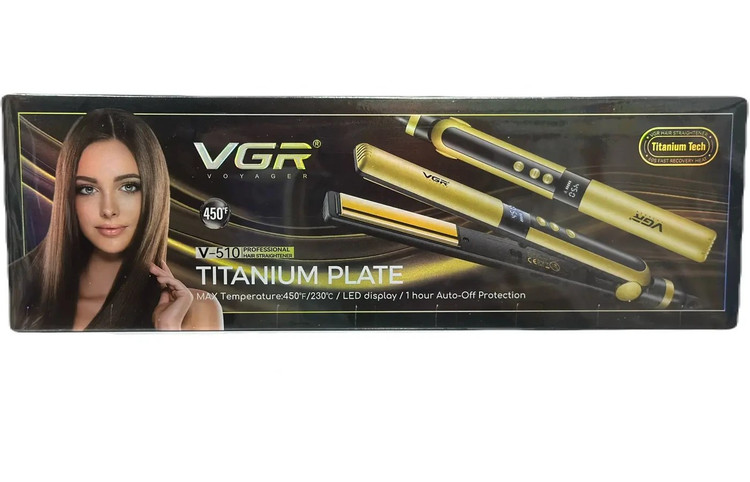 اتو مو حرفهای وی جی آر مدل VGR V-510 با قابلیت تنظیم دما