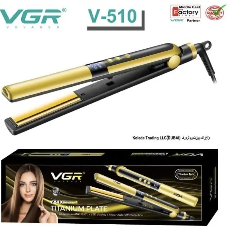 اتو مو حرفه‌ای وی جی آر مدل VGR V-510 با قابلیت تنظیم دما