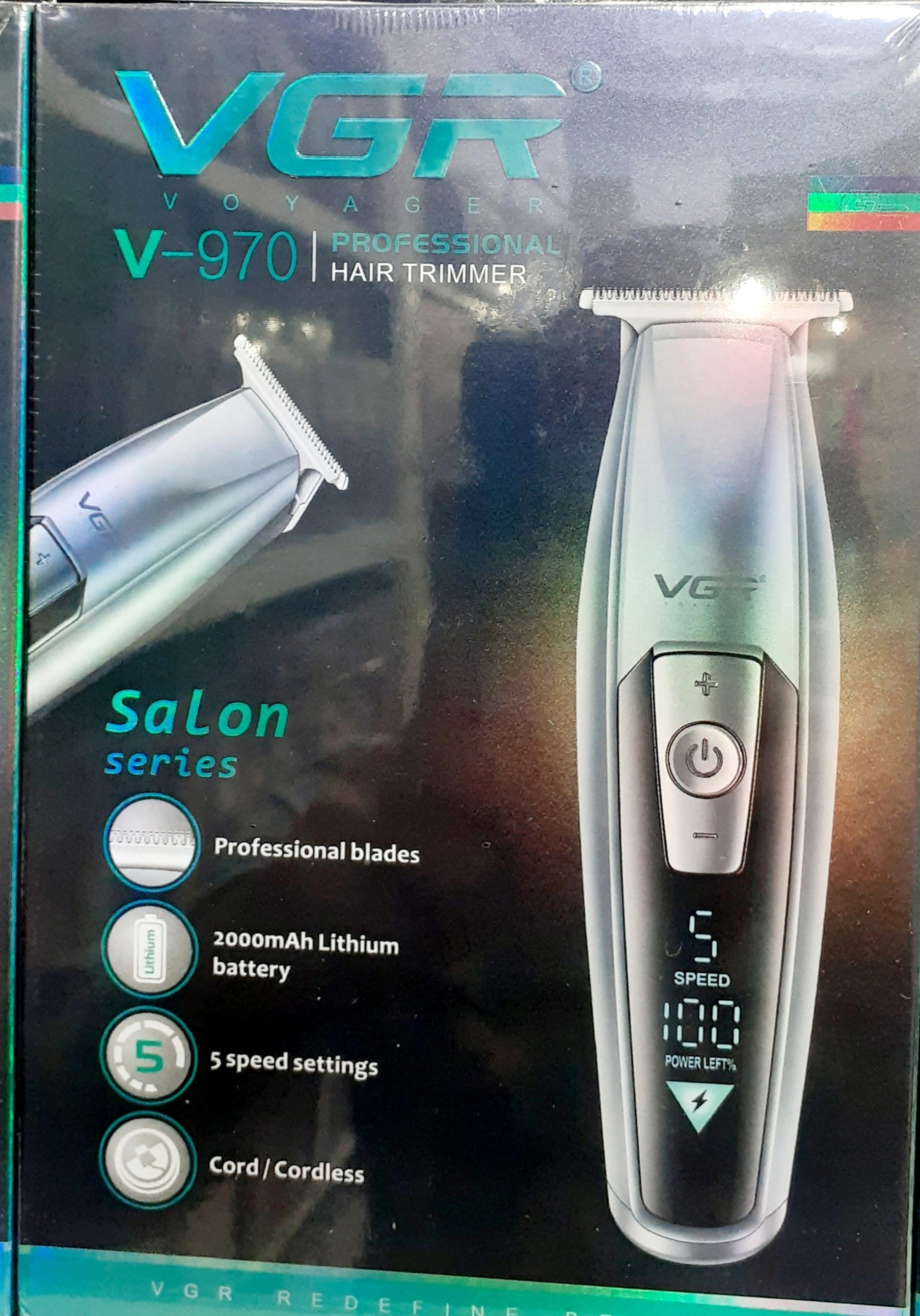 ست ماشین اصلاح موی صورت و بدن وی جی آر V-099