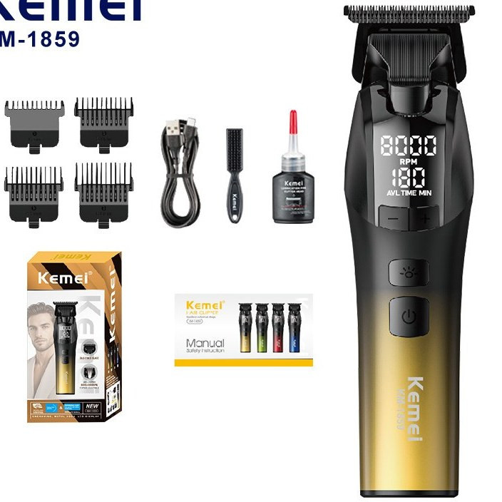 ماشین اصلاح کیمی KM-1859 با تکنولوژی برش مستقیم