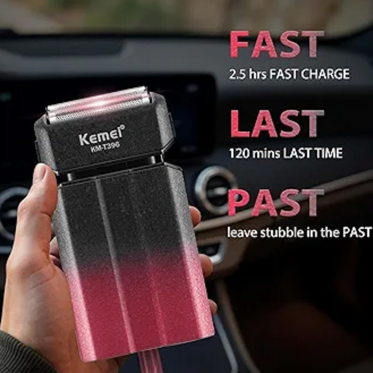ماشین اصلاح کیمی مدل KM-T396 با برش مستقیم و استیل ضد زنگ