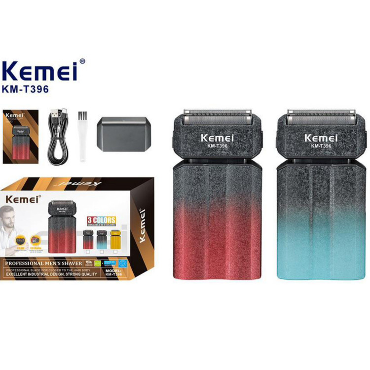 ماشین اصلاح کیمی مدل KM-T396 با برش مستقیم و استیل ضد زنگ