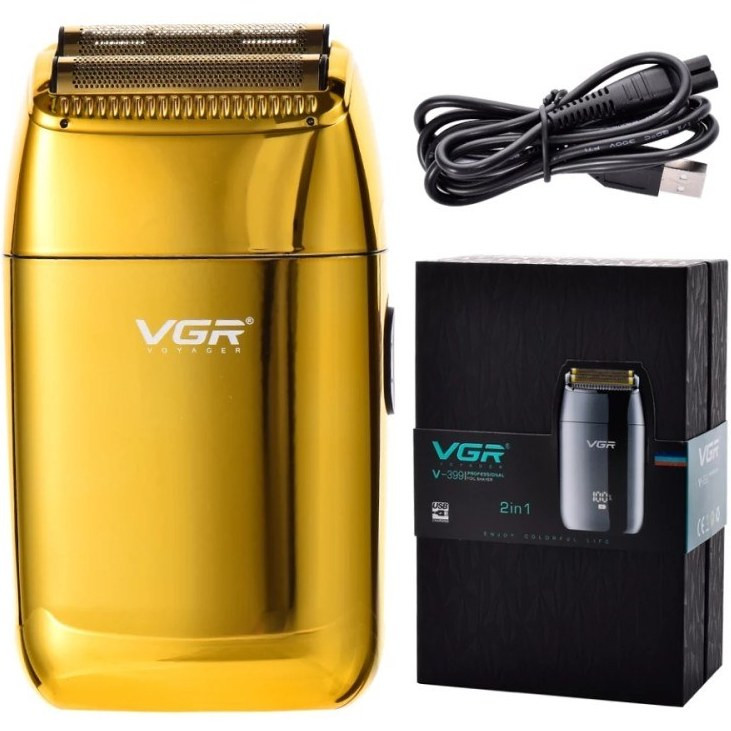 ماشین اصلاح وی جی آر مدل V-399 با تکنولوژی برش مستقیم و ضد آب