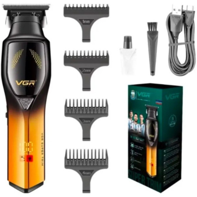 ماشین اصلاح وی جی آر مدل V-187 با تیغه سرامیک و برش مستقیم
