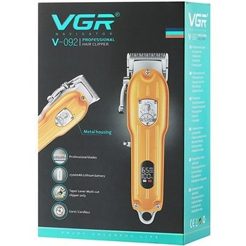 ماشین اصلاح وی جی آر مدل VGR V-092 با تیغه استیل ضد زنگ