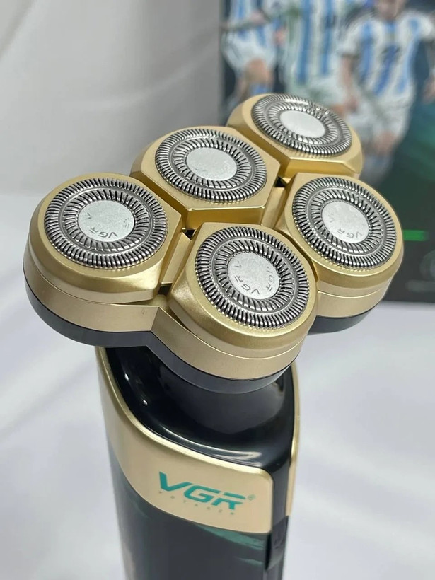ماشین اصلاح وی جی آر مدل V-330 ضد آب با تیغه استیل