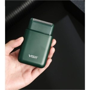 ماشین اصلاح وی جی آر مدل V390 صفر زن کامل شارژی با تیغه استیل ضد زنگ